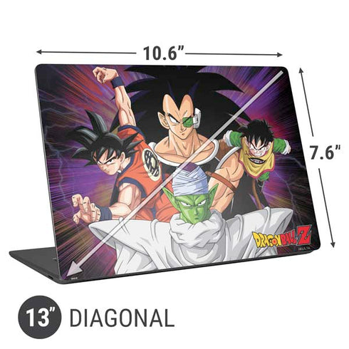 Dragon Ball Z Saiyan Saga Universal Laptop 13in (10.6 x 7.6in) Skin